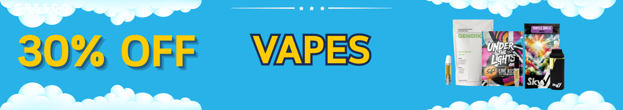 Cannabis Promo, Cannabis Sales, Cannabis Discounts, Cannabis on Sale, 30% Off Vaporizers
