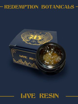 Huckleberry Fizz Live Resin Redemption Botanicals