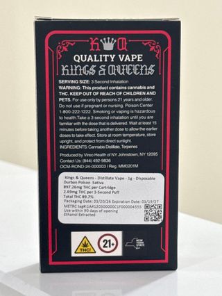 Durban Poison Kings & Queens