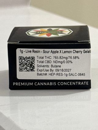Sour Apple x Lemon Cherry Gelato Hepworth
