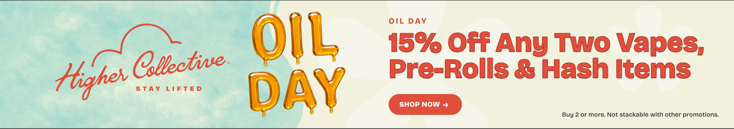 Cannabis Promo, Cannabis Sales, Cannabis Discounts, Cannabis on Sale, 7/10; 15% Off 2+ Vapes, Infused Pre-Rolls, and More!