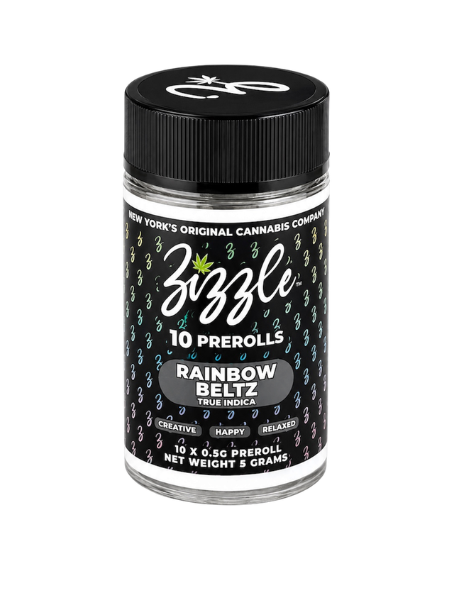 Rainbow Beltz 10 Pack .5g Pre-Rolls Zizzle