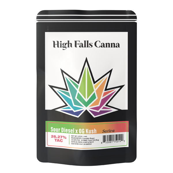 Sour Diesel x OG Kush High Falls Canna