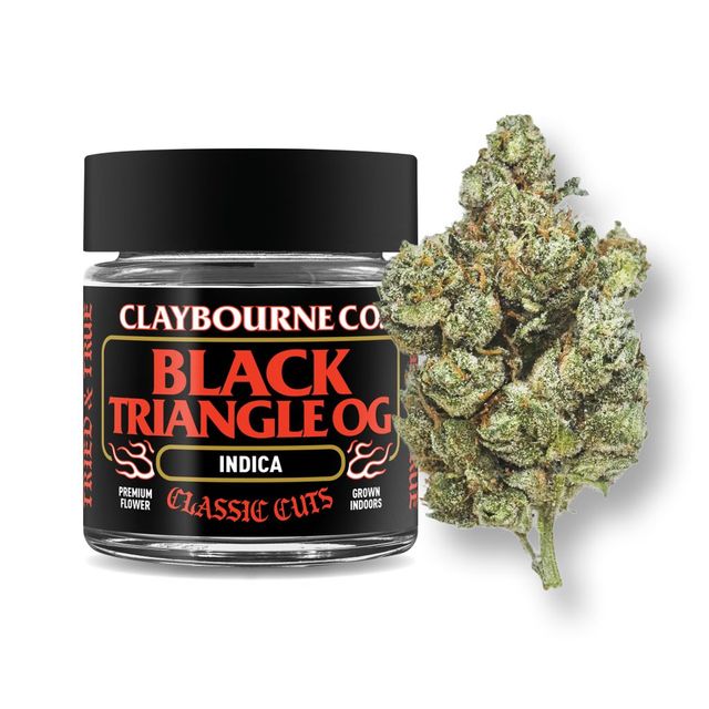 Black Triangle OG 3.5g Claybourne Co.