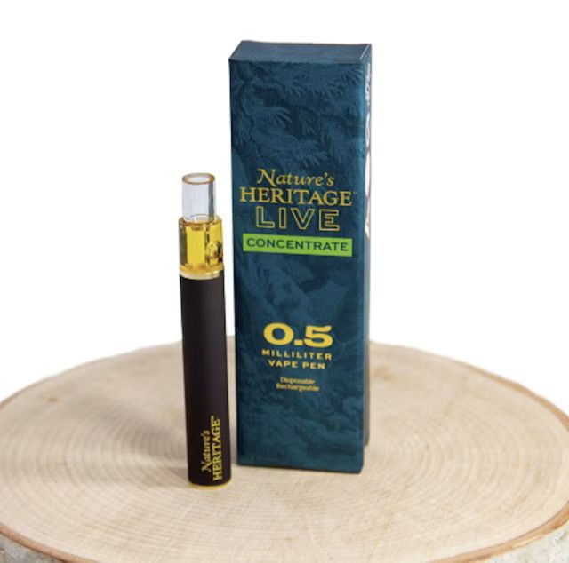 Cherimoya #1 Live Resin Nature's Heritage