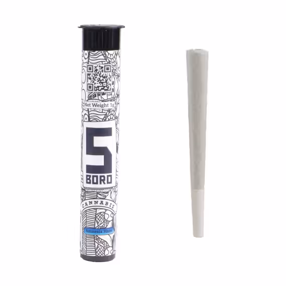 Amnesia Haze 1g Pre-Roll 5 Boro