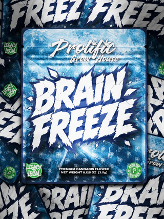 Brain Freeze - 3.5g ( Bud/Flower - Packaged ) Prolific