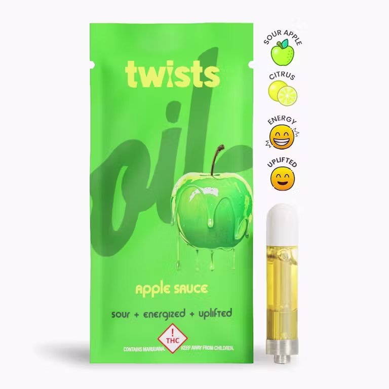 Twists 1G Cart - Apple Sauce Oil