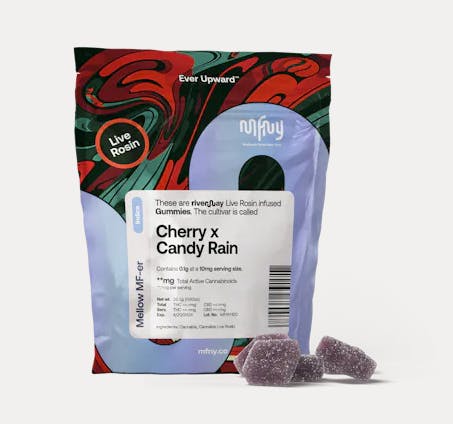 MFNY Cherry x Candy Rain Gummies 10mg, 10pk