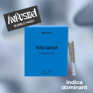 Gelato Runtz - Quiet Times - Bubble Hash Miss Grass