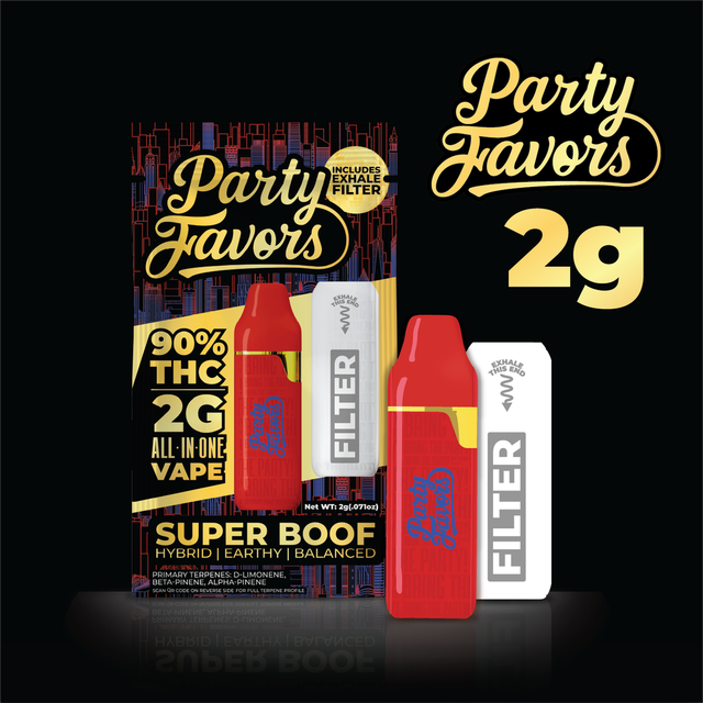 Super Boof Party Favors