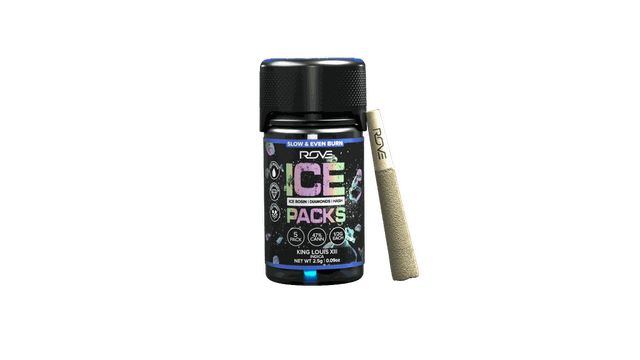 Ice Packs Rosin Infused 5-Pack King Louis Xlll ROVE