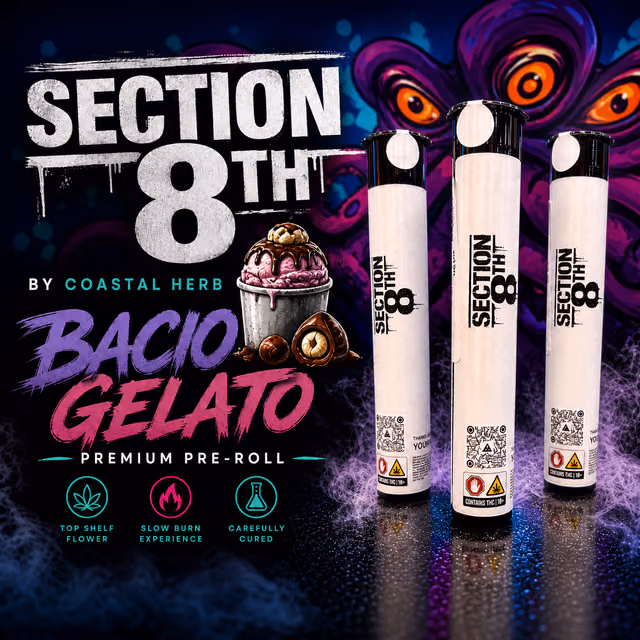 Bacio Gelato Diamond 1g  (Hybrid) Section 8th