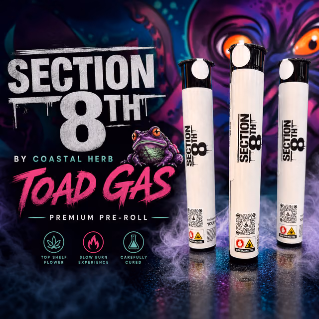 Toad Gas Diamond 1g (Indica) Section 8th Toad Gas Diamond 1g (Indica) Section 8th