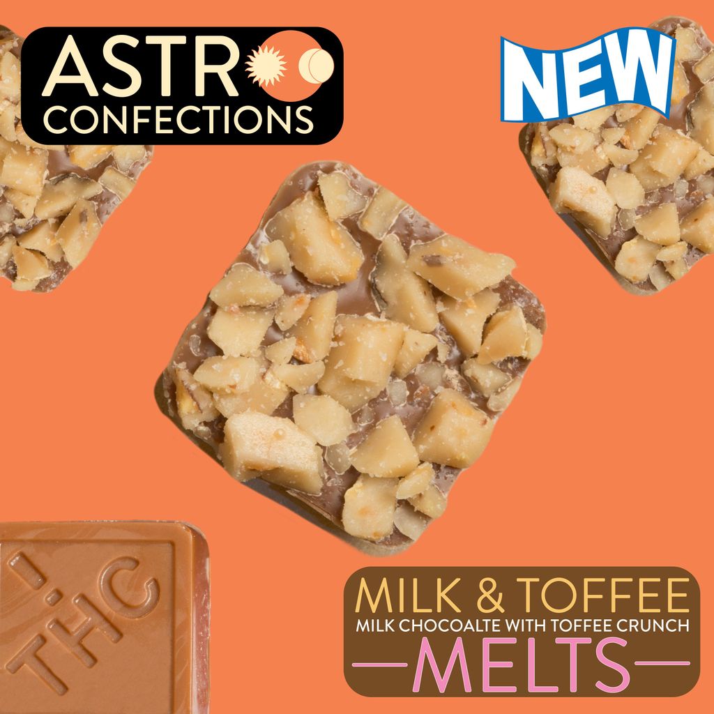 Astro Confections Milk and Toffee Melts 20pk