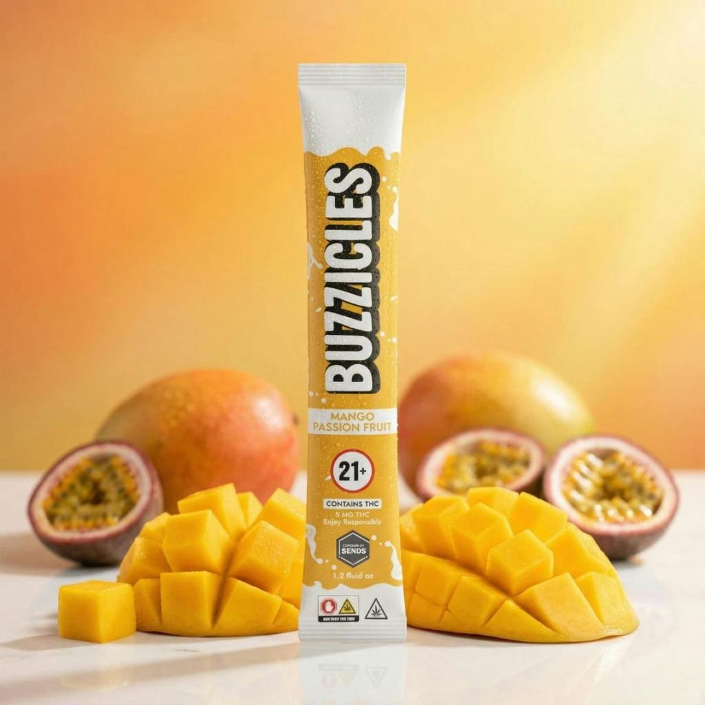 Buzzicles Mango Passionfruit Popsicle 5mg