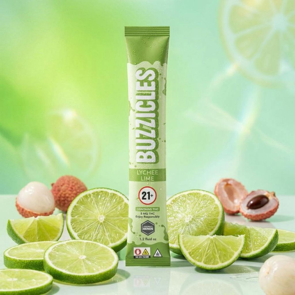 Buzzicles Lychee Lime Popsicle 5mg