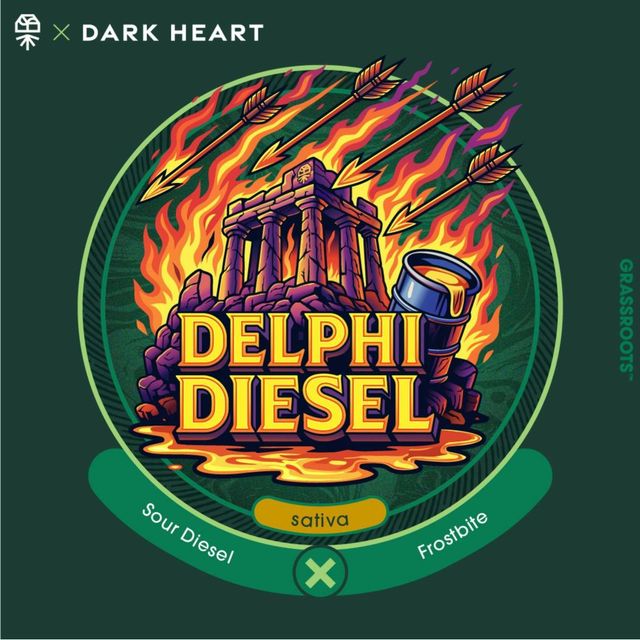 Delphi Diesel Small Buds Dark Heart