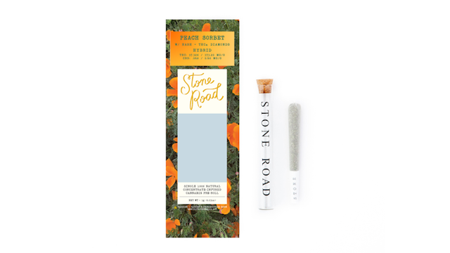 Peach Sorbet Stone Road