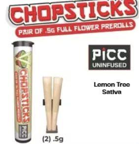 CHOPSTICKS Lemon Tree PICC