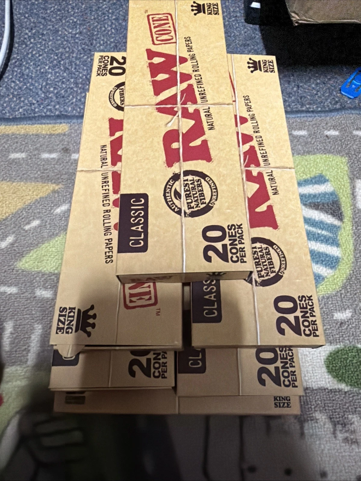 King Size CONE Raw