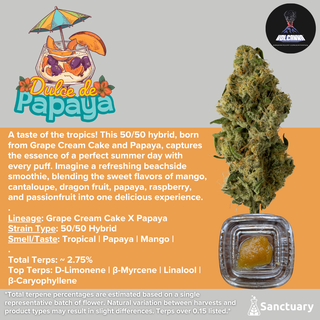 Dulce de Papaya - Cured Resin Volcanna