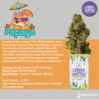 Dulce de Papaya Liquid Shatter