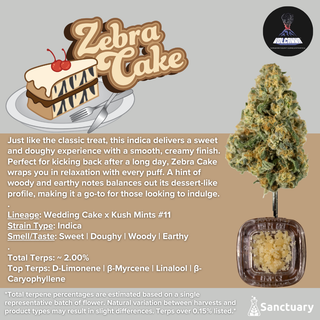 Baller Jar - Zebra Cake - Cured Resin Volcanna