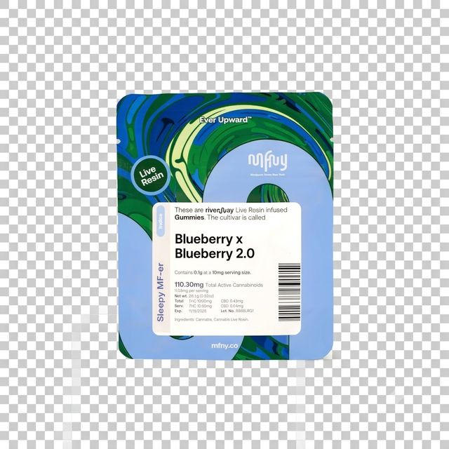 Blueberry x Blueberry 2.0 Live Rosin MFNY