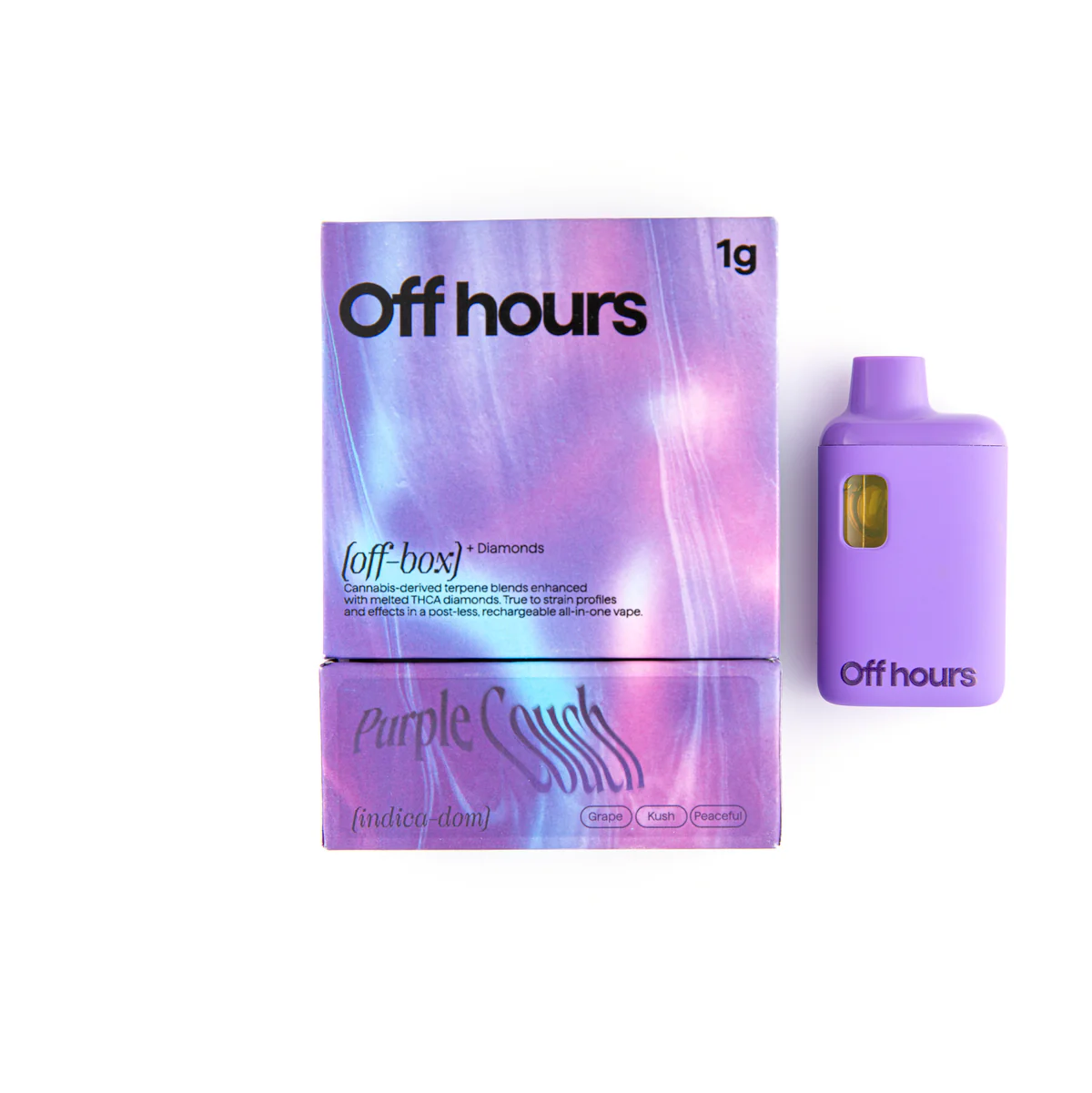 (off-box) Purple Couch Off hours