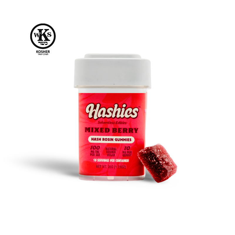Hashies: Hashies MIxed Berry Hash Rosin Gummies 10MG