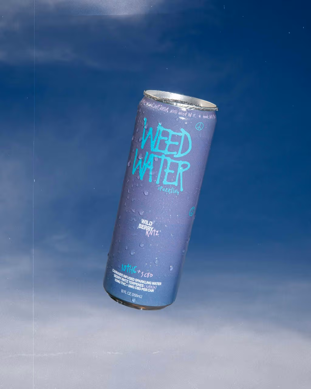 Sparkling Wild Berry Rntz Weed Water