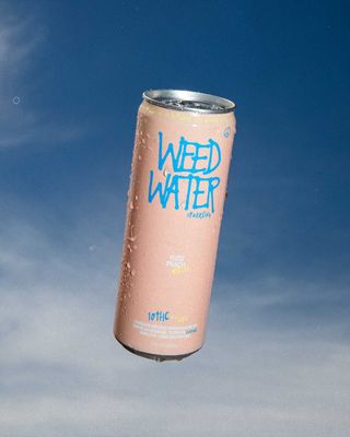 Sparkling Yuzu Peach Diesel Weed Water