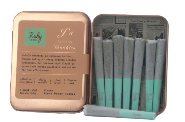 Granddaddy Purp Doobies 7pk Ruby Farms