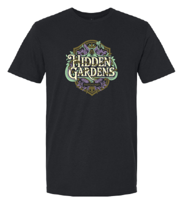 Hidden Grandees Black T-Shirt Hidden Gardens