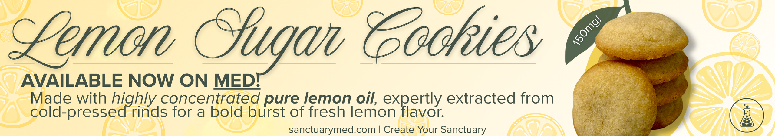 Cannabis Promo, Cannabis Sales, Cannabis Discounts, Cannabis on Sale, Lemon Sugar Cookies: NOW AVAILABLE!