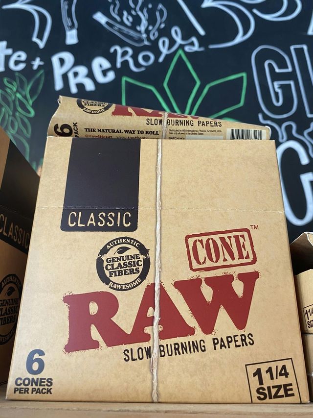 Raw 1 1/4" 6pk RAW