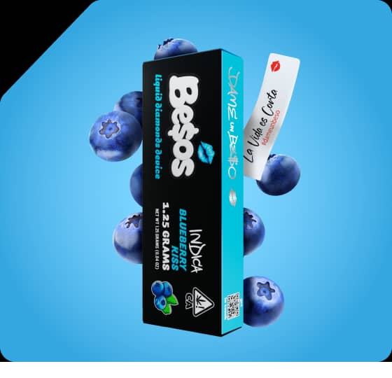 Blueberry Kiss Liquid Diamonds Be$os