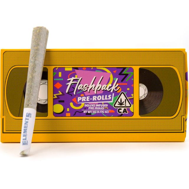 Peanut Butter Breath Crumble Infused Pre-Rolls 5 Flashback