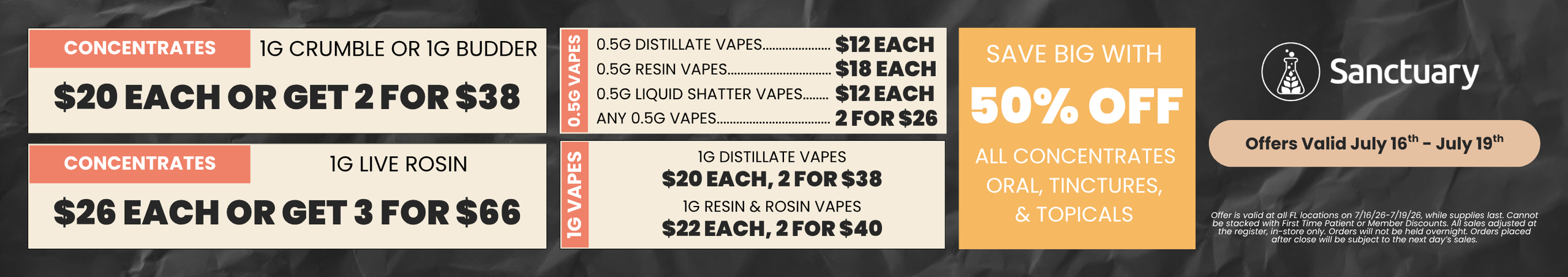 Cannabis Promo, Cannabis Sales, Cannabis Discounts, Cannabis on Sale, Daily 2