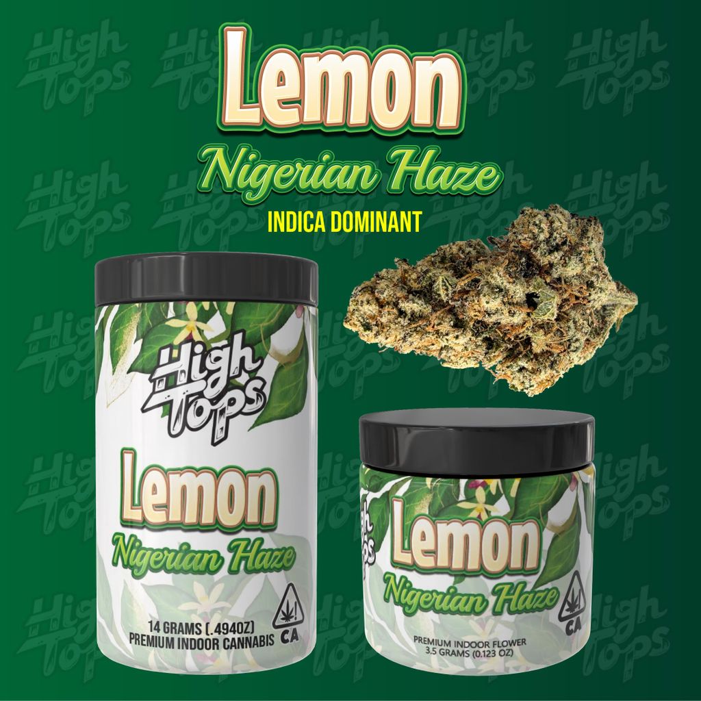 High Tops: Lemon Nigerian Haze
