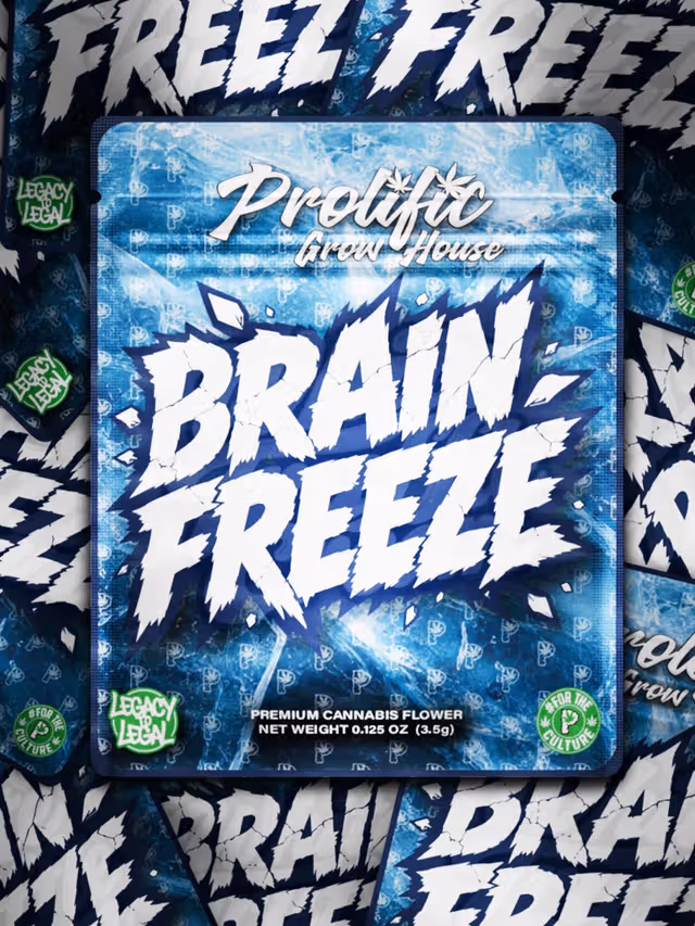 Brain Freeze  Prolific Grow House