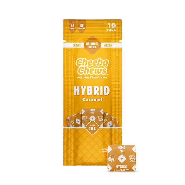 Trifecta Caramel 1:1:1 CBG CBD THC Cheeba Chews