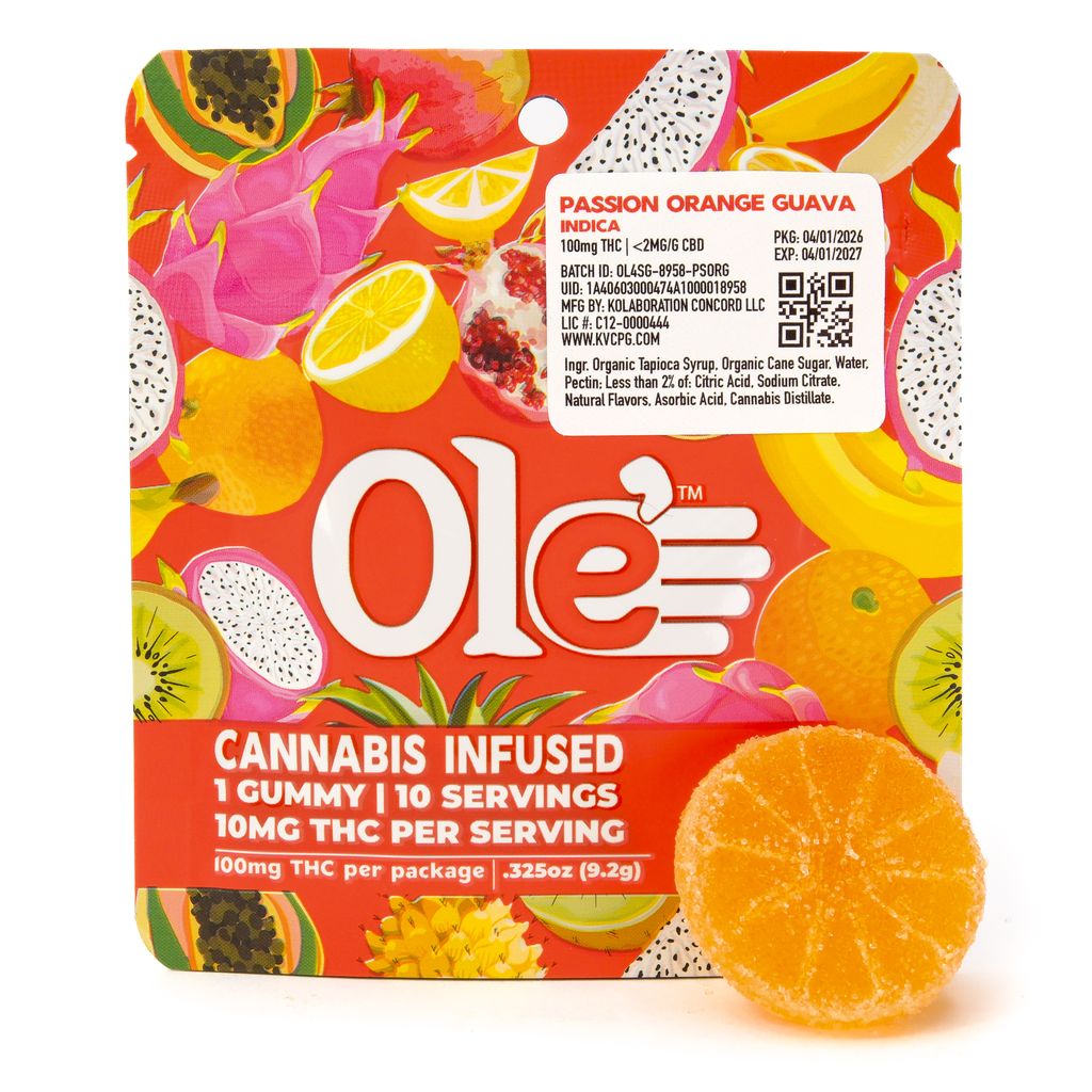 Passion Orange Guava Single Gummy