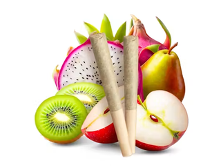 Dragon Fruit Nectar | Flavor Infused Distillate Pre-Rolls (2-Pack) Float
