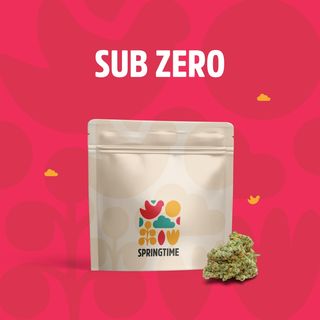 Prepack (1/8oz) Sub Zero (Bud/Flower - Packaged) Springtime 