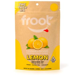 Lemon 10 Pack Gummies Froot