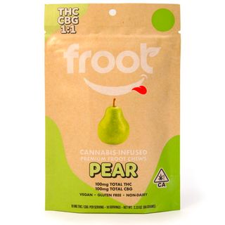 Pear 10 Pack Gummies Froot