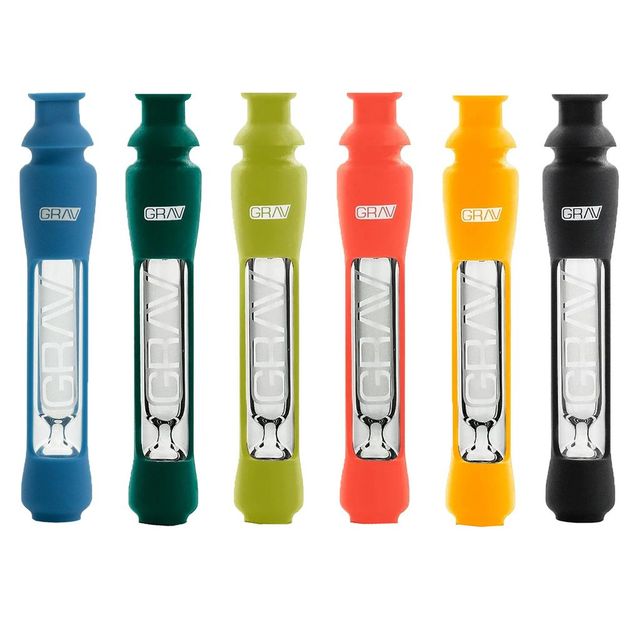 4" Silicone Skin 12mm Taster Chillum GRAV