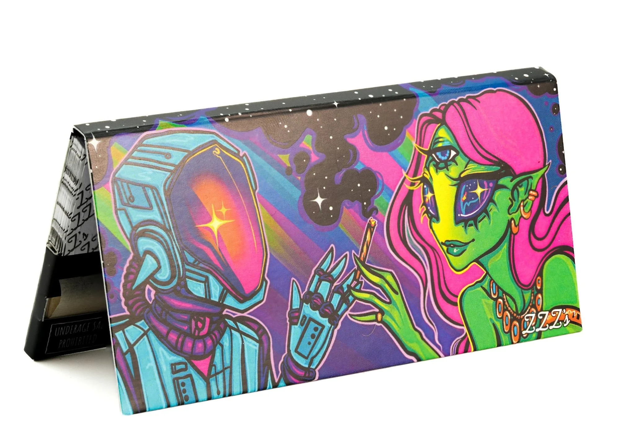 Space Lovers | King Sized Rolling Booklet W/ Tips Zzz's